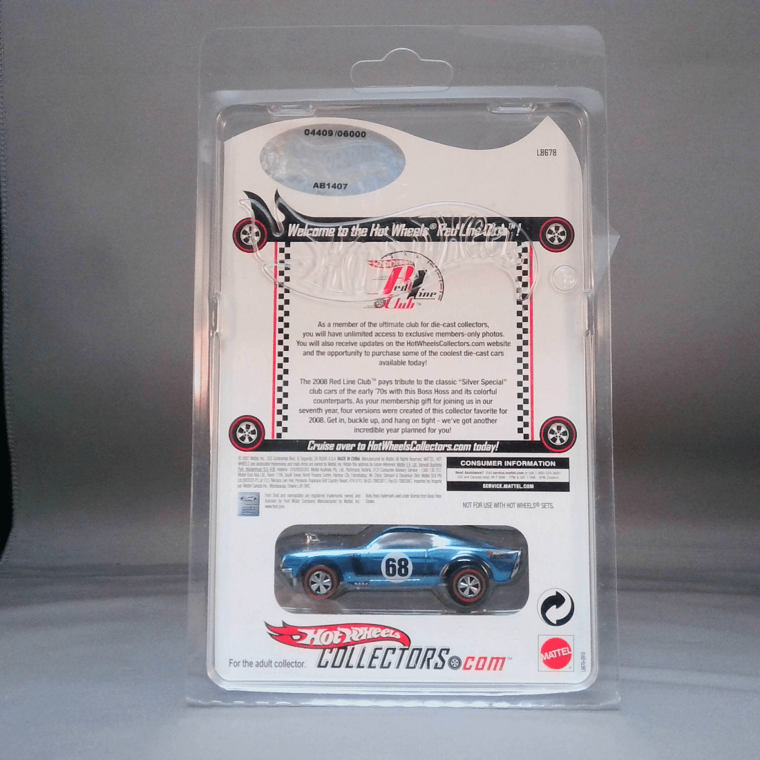 Hot Wheels Collectors Red Line Club (RLC) - 2008 Club Car - Image 3