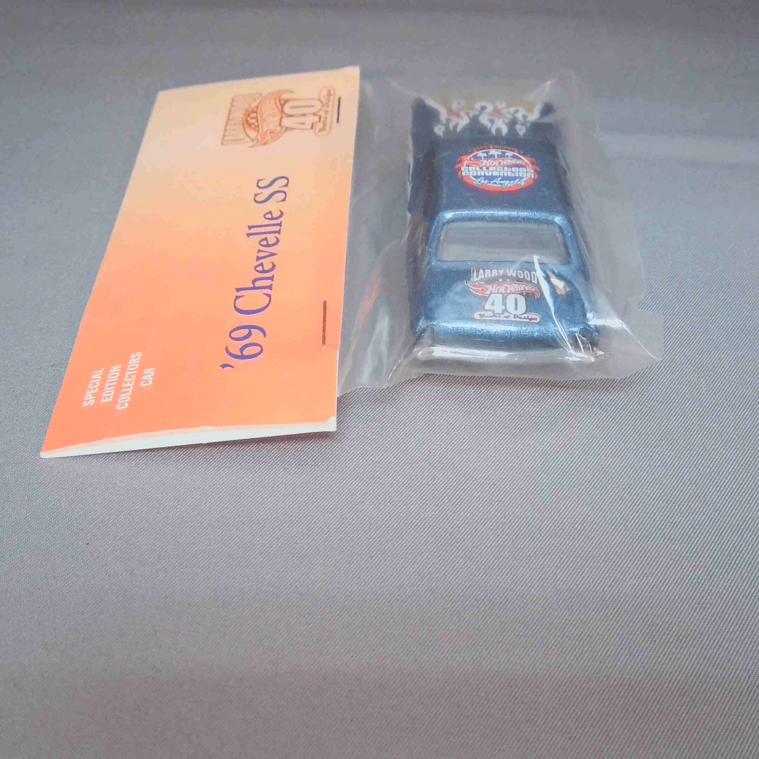 Hot Wheels Convention Car - '69 Chevelle SS - Los Angeles - 2000 - Larry Wood's 40th - Image 4