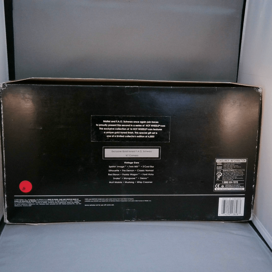 Hot Wheels FAO Schwarz Gold Series Collection II - Image 2